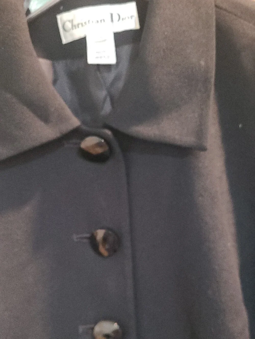 CHRISTIAN DIOR Black Women's Pencil Skirt with Coordinating Jacket